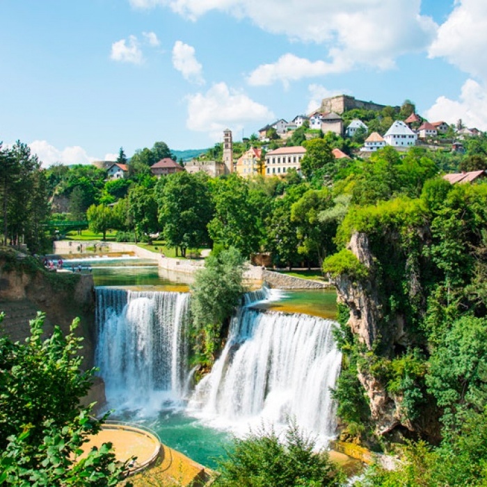 Pliva waterfalls